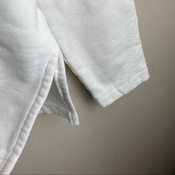 Vince White Split Hem Pullover Sweater Oversized Fit Top Size XS Women - Picture 7 of 10